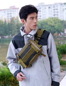 Riñonera Táctica Molle OEM/ODM de Nylon con Cremallera para Equipo Deportivo al Aire Libre, Organizador de Primeros Auxilios - Product Image 5