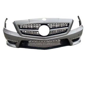Pare-chocs avant d'occasion Mercedes-Benz CLS63 <span class=keywords><strong>AMG</strong></span> W218 avec feux de brouillard en ABS, version restylée, noir, ajustement universel, garantie 6 mois - Product Image 6