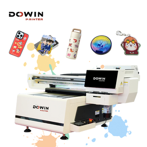 เครื่องพิมพ์ยูวีแบบแท่นราบ Dowin Color รุ่น 6040 สำหรับพิมพ์บนวัสดุหนัง เคลือบเงา เคลือบด้าน แบบอัตโนมัติ - Product Image 1