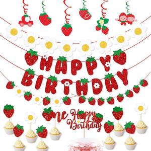 Украшения для торта в виде клубники - Product Image 1