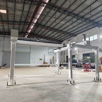 Robot portique CNC à guidage linéaire XYZ 3 axes le plus vendu avec moteur, engrenage et roulement, 220V, capacité de charge 50kg pour usage industriel