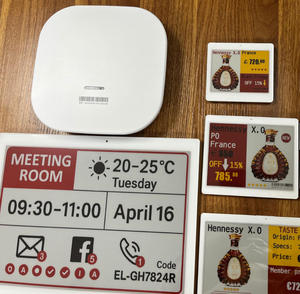 Étiquettes de prix électroniques numériques pour supermarché ESL, affichage E Ink 4.2 pouces 2,4 GHz, API logicielle Esp32, Bluetooth 5.0. - Product Image 1