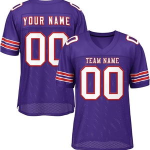 Camisetas de Fútbol Personalizadas con Bloques de Color y Cuello en V para Entrenamiento, Talla Grande, con Nombre y Número del Equipo Bordados - Product Image 1