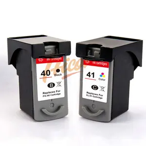 Hicor PG 40 CL 41 PG-40 CL-41 PG40 CL41 Premium Remanufactured Ink Cartridges For Canon Pixma IP188 IP 1800 IP1800 Printer