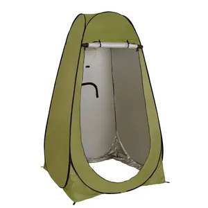 シャワーテントオーニングポップアッププライバシーテントキャンプポータブルトイレテント屋外キャンプバスルーム更衣室