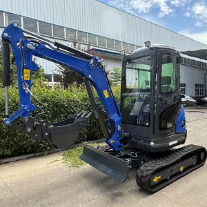 รถขุดขนาดเล็ก 3.5 ตัน สำหรับทุกพื้นที่ ขับเคลื่อนด้วยระบบไฮดรอลิกเต็มรูปแบบ รถขุดขนาดเล็กสำหรับงานฟาร์ม ใช้สายพานยาง เครื่องยนต์ครบชุด รับประกัน 1 ปี - Product Image 3