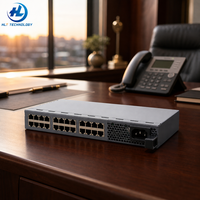 Switch Gestionado Gigabit PoE+ de 24 Puertos 5700-28C-PWR-SI con 2 Ranuras Modulares, 370W, Sistema de Red de Capa 3 para Empresas
