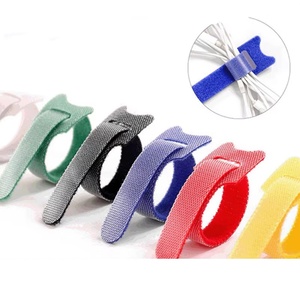 Attaches-câbles en forme de T auto-adhésifs réutilisables avec boucle auto-agrippante en nylon, multi-usages, pour organiser les fils et les cordons - Product Image 4
