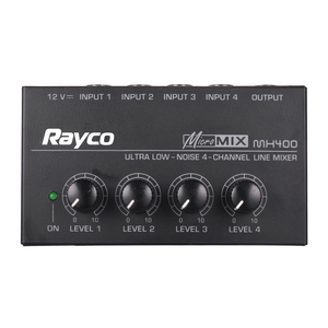 Sound's Mixer MX400 ultra compact low ratio noise, mixer monoflo Audio line 4 troughs for small Club <span class=keywords><strong>bar</strong></span> - Product Image 1