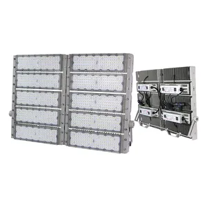 Module KCD Compoud commercial d'urgence anti-déflagrant 50 watts 200 watts 220 volts lumière d'inondation LED à intensité variable pour terrain de football