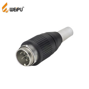 Connecteurs de câble circulaires à <span class=keywords><strong>3</strong></span> <span class=keywords><strong>pôles</strong></span> mâle-femelle en nylon imperméable PA66, connecteurs circulaires à souder - Product Image 2