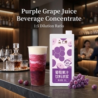 Concentré de jus de raisin 1L, prix d'usine, teneur en jus de fruits supérieure à 90%