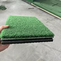 Bandes de frappe de golf en gazon artificiel réaliste personnalisées, inserts de tapis de frappe de golf de qualité supérieure pour simulateur de golf d'intérieur