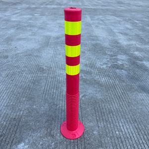 عمود تحذير من مادة EVA بطول 75 سم مصنوع بالحقن للطرق الحضرية - Product Image 2
