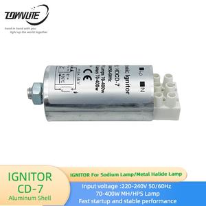 Hochwertiger und langlebiger 220-240v 50/60h Aluminiumgehäuse <span class=keywords><strong>400w</strong></span> elektronischer Zünder cd-7 mit drei Drähten für MH und HPS-Lampe - Product Image 4