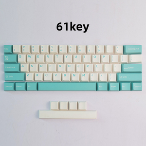 Bàn Phím Cơ Chơi Game AFLION Doubleshot Pbt Oem 60% 84 64 61 68, Bàn Phím Cơ Chơi Game Màu Xanh Tím - Product Image 3