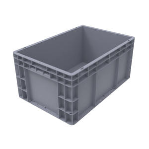 Contenedores de almacenamiento industriales europeos, plástico sólido a granel, apilable, cerrado, tapa de la UE, nueva caja de inyección, herramienta de organización, almacenamiento de Juguetes - Product Image 2