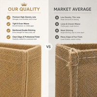 Sac à cordon en jute naturel écologique avec logo personnalisé, emballage durable, vente en gros pour bijoux, grains de café