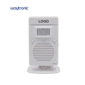 Indoor Mini Wireless PIR Infrared Human Body Sencer Voice Playback Sensor Shopping Mall Store Entrance And Exit Voice Player