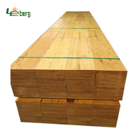 Australia Market Wall Framing LVL Studs Phenolic LVL (Madera de chapa laminada) Full Larch Pine LVL Beam para construir casas