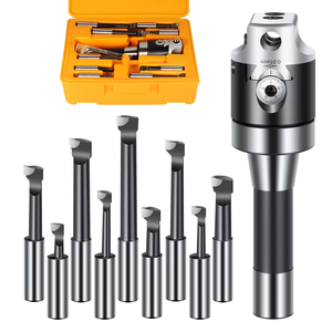 Porte-outil Bt40 Bt50 SK MT NT R8 compatible avec le jeu de têtes d'alésage NBH2084 pour fraiseuse, barre d'alésage <span class=keywords><strong>NBJ</strong></span>, bouton de réglage fin OEM - Product Image 6