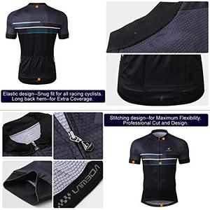 Correr hombres camisa de manga corta Jersey de bici <span class=keywords><strong>Biker</strong></span> Shorts desgaste de ciclo - Product Image 6