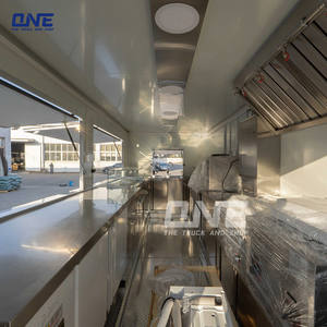 Rimorchio alimentare Mobile chiuso per hamburger gelato al caffè hot dog-per la consegna di Snack - Product Image 6