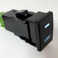 Interrupteur à bascule unipolaire 12V 3A compatible avec Isuzu D-Max, compatible avec Mazda BT-50
