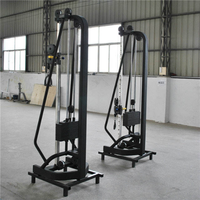 Equipo de Gimnasio Comercial ST-1034, Máquina de Fitness para Entrenamiento de Fuerza, Ejercicio con Cables Ajustables