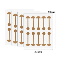 Bandes de modelage du nez auto-adhésives, élastiques et extensibles, patchs de correction du contour du nez pour les narines