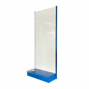 Factory Directly Sale Floor Standing Pegboard Shelves Display Hardware And Accessories