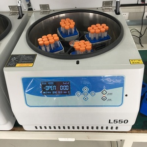 L550 Fábrica Preço Barato Tabletop Baixa Velocidade Grande Capacidade Centrífuga Médica Com Max 5500RPM - Product Image 5