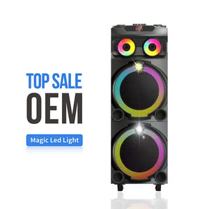 Enceinte de fête double 12 pouces Parlante Big TWS rechargeable de bonne qualité avec lumière cool, double microphone sans fil BK-1230 DR-1230 - Product Image 3