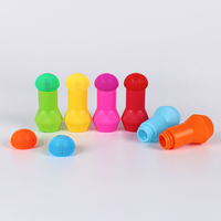 Stylo marqueur à points lavable et personnalisable, 30 ml, pointe de 18 mm, bouteilles colorées et mignonnes, jouet de peinture pour l'apprentissage précoce des tout-petits