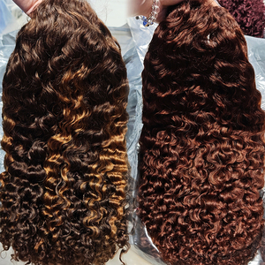 Promoción Letsfly, Pelucas de Cabello Humano Natural Rizado Birmano de 75$, con Frente de Encaje 13x4, Venta al por Mayor de Fábrica, Pelucas de 18 Pulgadas, Venta Directa de Fábrica - Product Image 2