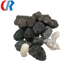 Chinese 3-5 cm volcanic rock/Lava Stone /pumice stone for wall decoration brick with nice price