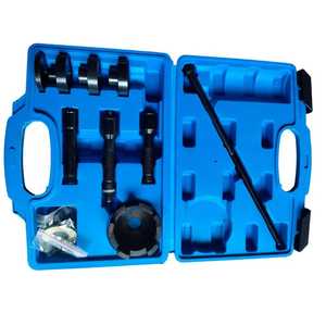 11 pièces Kit d'outils d'extraction d'installation de retrait de roulement de roue pour motos <span class=keywords><strong>Harley</strong></span> <span class=keywords><strong>Davidson</strong></span> et roulements de 0.75 \ "1 \" 25mm pour voitures BMW - Product Image 2