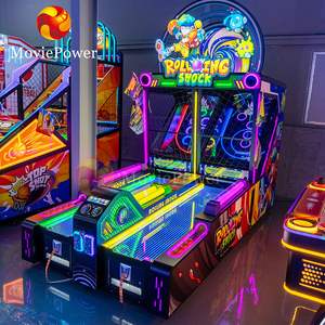 Équipement de jeu d'arcade MoviePower, nouveaux produits, design IP exclusif, machine de bowling à monnayeur avec <span class=keywords><strong>boule</strong></span> roulante à effet de choc - Product Image 3