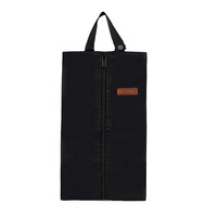 Sacs à chaussures de voyage portables roses personnalisés, design élégant, imperméables en Oxford avec fermeture éclair réutilisable et logo, pour femmes, ensemble promotionnel