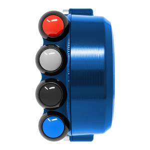 Cubierta de control del acelerador con interruptor integrado en el manillar para BMW S 1000 RR (Racing) (Azul) - Product Image 1