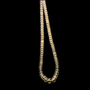 AAA + citron Quartz pierre précieuse 6mm-10mm perles Rondelle à facettes naturel jaune citron perles de pierres précieuses semi-précieuses pour la fabrication de bijoux - Product Image 3