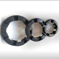 Vente directe usine – Couplage élastique flexible à griffes en fonte de type NM pour transmission de puissance, motif fleur de prunier