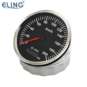 Eling 110mm GPS Đồng hồ tốc Độ Speedo Đo Đo Dặm dặm phổ quát cho xe tải tự động UTV biển Xe Máy Cảm biến tốc độ 12V 24V - Product Image 5