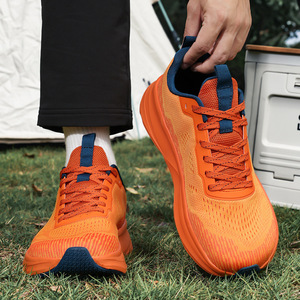 Zapatillas de running para hombre 2026, nuevas, de talla grande, con puntera ancha, parte superior de malla, cómodas, transpirables, para correr descalzo, ligeras, acolchadas y de horma ancha. - Product Image 2