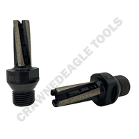 Meilleure qualité D10MM/D12MM/D16MM diamant tambour roue diamant Cnc routeur Bits diamant Cnc doigt Bits pour granit/marbre/Quartz