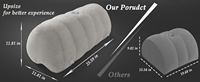 Coussin Gonflable Sexuel avec 4 Sangles de Contrainte, Meuble de Bondage BDSM, Coussin Cale Réglable en Hauteur pour Couples, Lavable, Utilisation Intérieure et Extérieure