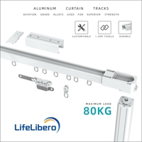 Support de fixation au plafond pour rail de rideau électrique, accessoire de montage en hauteur pour systèmes de rideaux motorisés