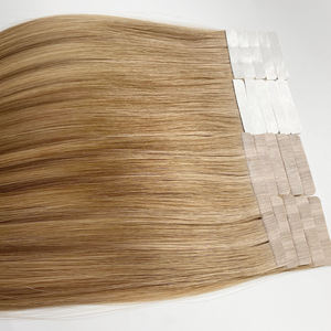 เทปต่อผมราคาส่ง ติดง่าย ผมแท้แบบ Double Drawn จากผู้บริจาคคนเดียว เทปต่อผมแบบมองไม่เห็น - Product Image 1
