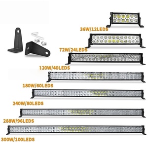 Barre lumineuse <span class=keywords><strong>LED</strong></span> incurvée 22 32 42 50 52 pouces Combo 3D 7D <span class=keywords><strong>pour</strong></span> conduite tout-terrain, VTT, éclairage extérieur automobile 12V 24V - Product Image 3