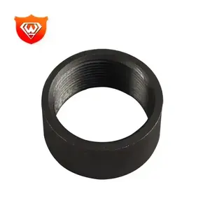 Hot Sale Carbon Steel Black Half Socket Lasfittingen Carbon Stalen Pijp Draad Teen Poe Pijp Nippel